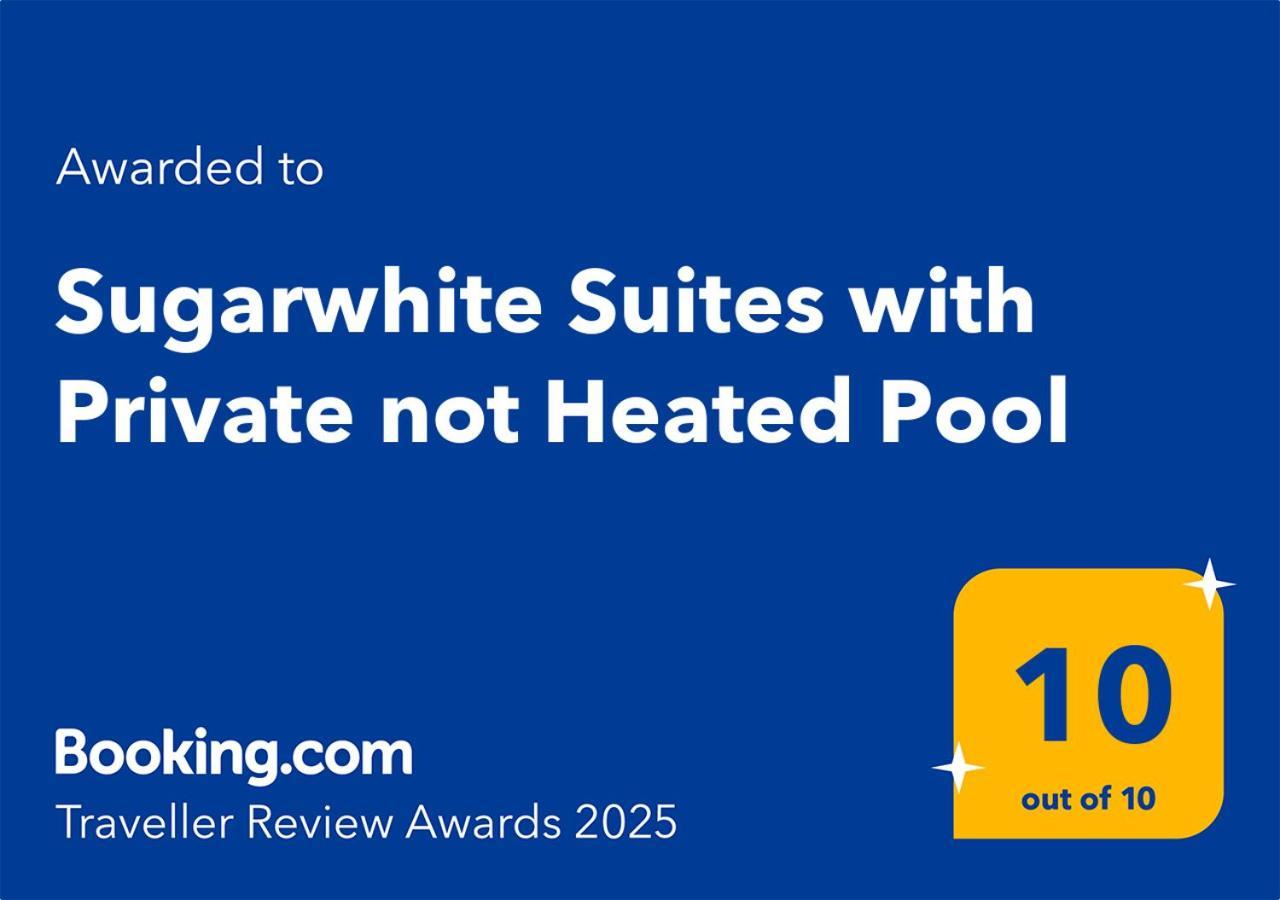 Sugarwhite Suites With Private Not Heated Pool Emporio  エクステリア 写真